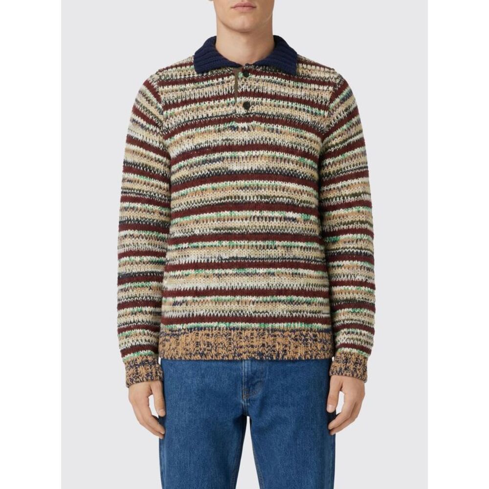 Sacai Polo Shirt Men Nude